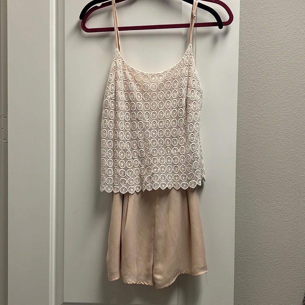 Paper Crane - Summer Crochet Romper